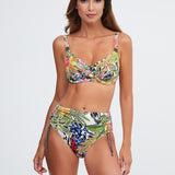 Palm Maxi Adjustable Bikini Pant - Multi - Simply Beach UK