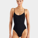Hunza G Pamela Swimsuit - Black - Simply Beach UK