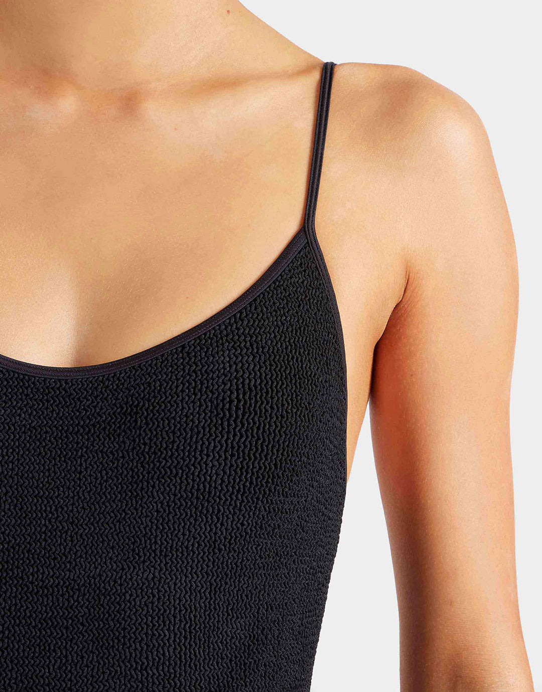 Hunza G Pamela Swimsuit - Black - Simply Beach UK