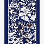 Cachemire Sarong - Blue and White - Simply Beach UK