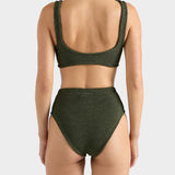 Patricia Bikini Set - Metallic Khaki