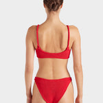 Phoebe Bikini Set - Red - Simply Beach UK