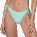 Divine Tie Side Full Bikini Pant - Aqua - Simply Beach UK