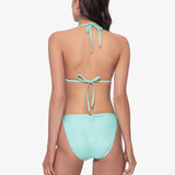 Divine Tie Side Full Bikini Pant - Aqua - Simply Beach UK