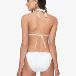 Pure Detail Tie Full Bikini Pant - White - Simply Beach UK