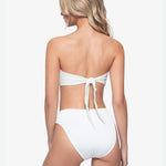 Pure Hillary High Waist Bikini Pant - White - Simply Beach UK