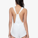 Anne-Marie Romper - White - Simply Beach UK