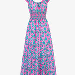 Pink City Prints Rah Rah Dress - Lilac Buta - Simply Beach UK
