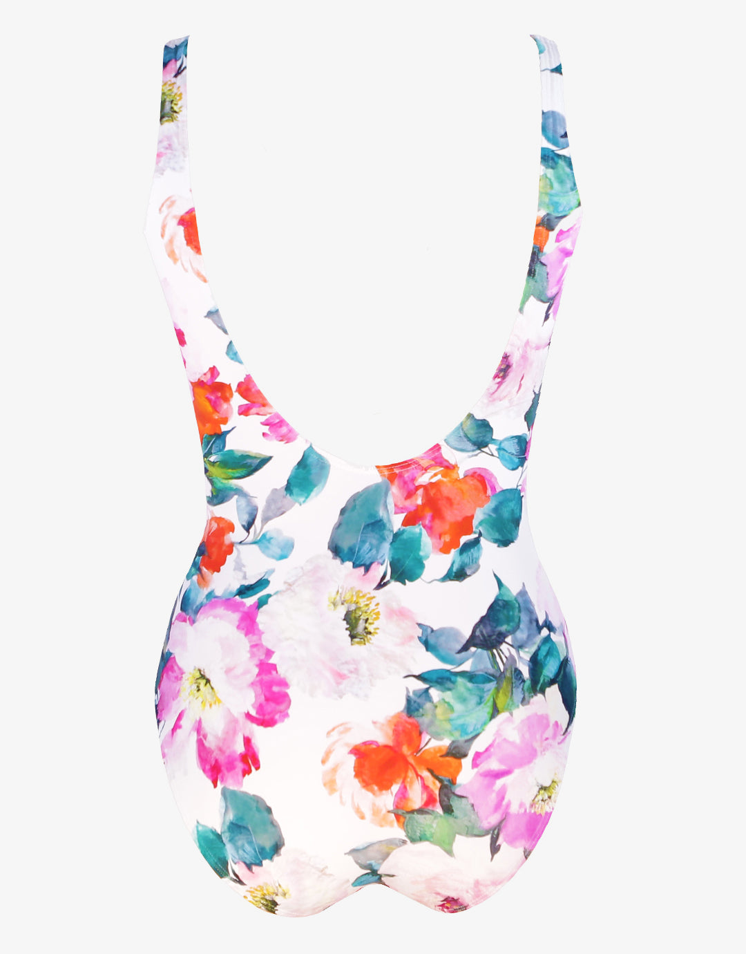 Melania Wrap Swimsuit - Floral Multi - Simply Beach UK