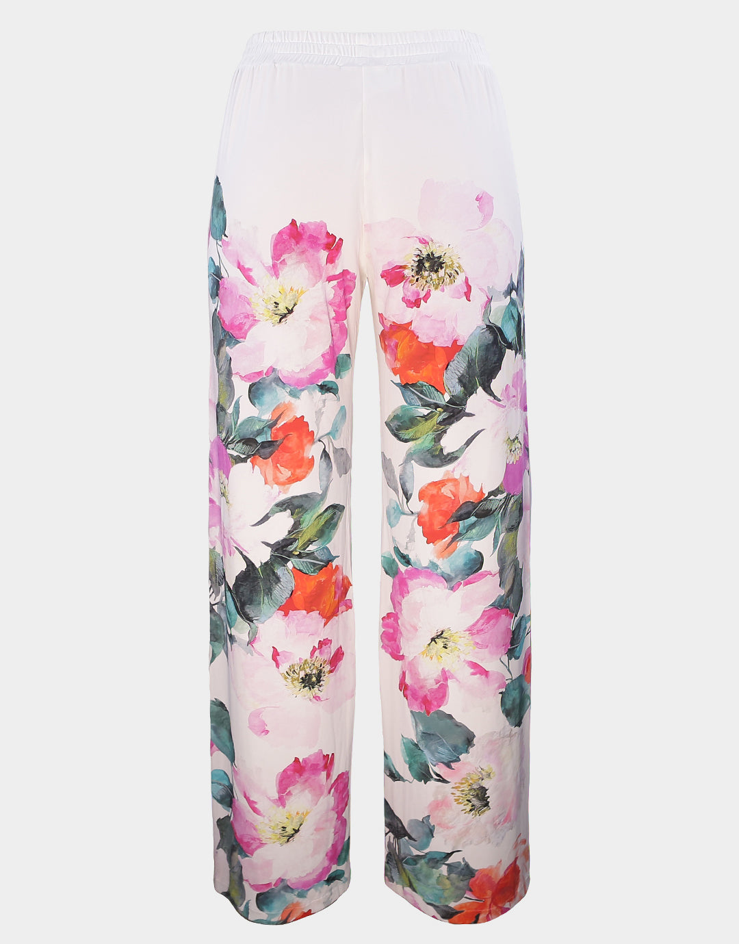 Melania Beach Trouser - Floral Multi - Simply Beach UK