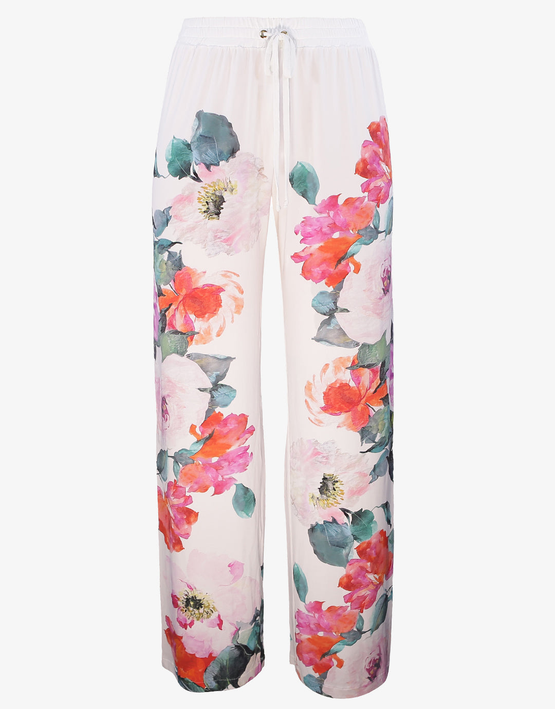 Melania Beach Trouser - Floral Multi - Simply Beach UK