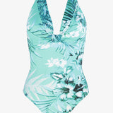 Mentha Halter Swimsuit - Green - Simply Beach UK