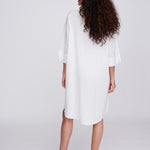 Recife Shirt Dress - White - Simply Beach UK