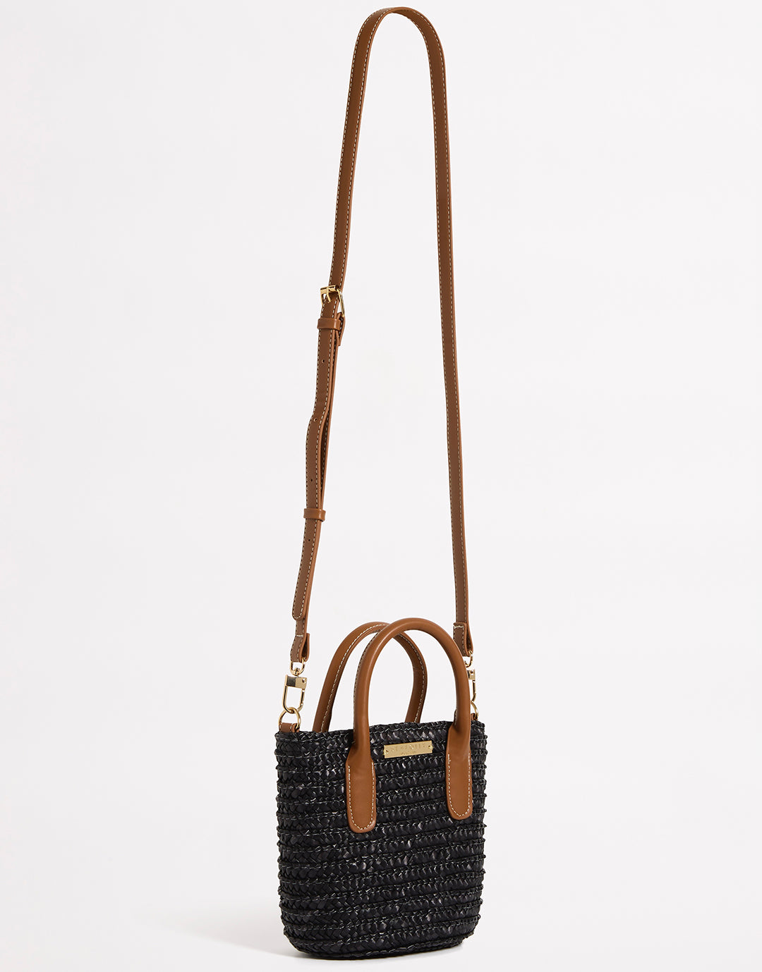 Micro Tote Bag - Black - Simply Beach UK