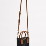 Micro Tote Bag - Black - Simply Beach UK