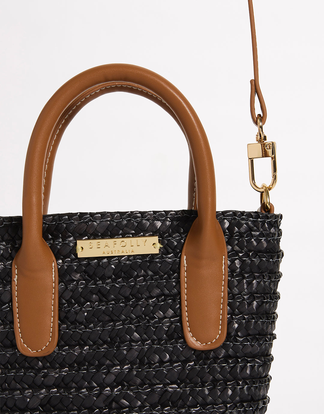 Micro Tote Bag - Black - Simply Beach UK