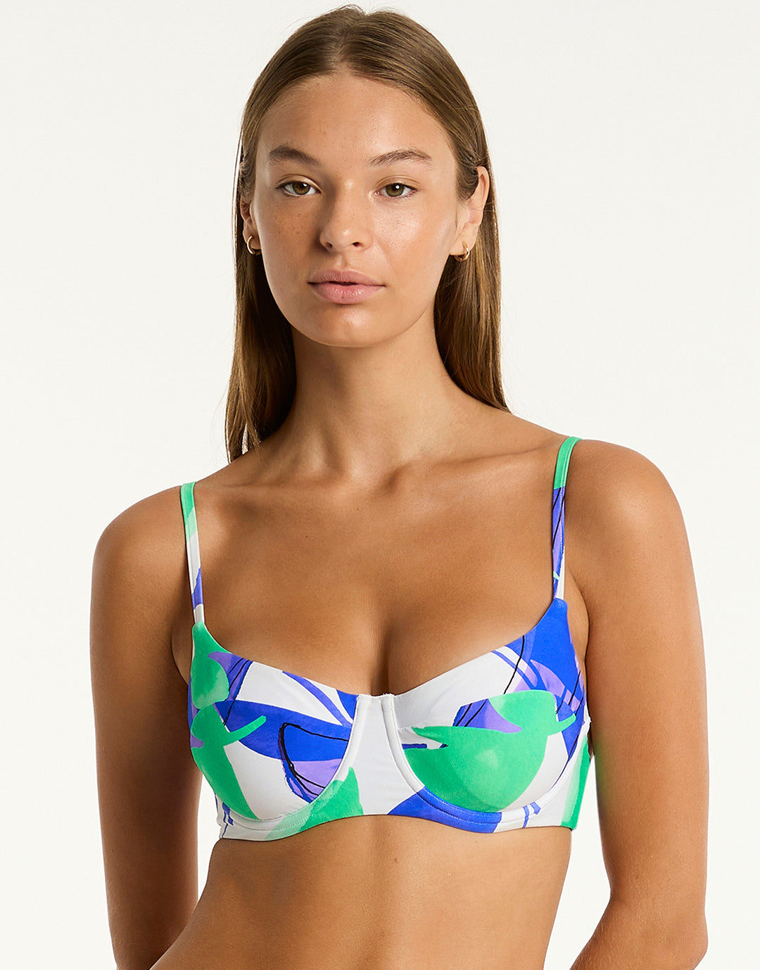 Sublime Balconette Bra Bikini Top Cobalt - Main Image