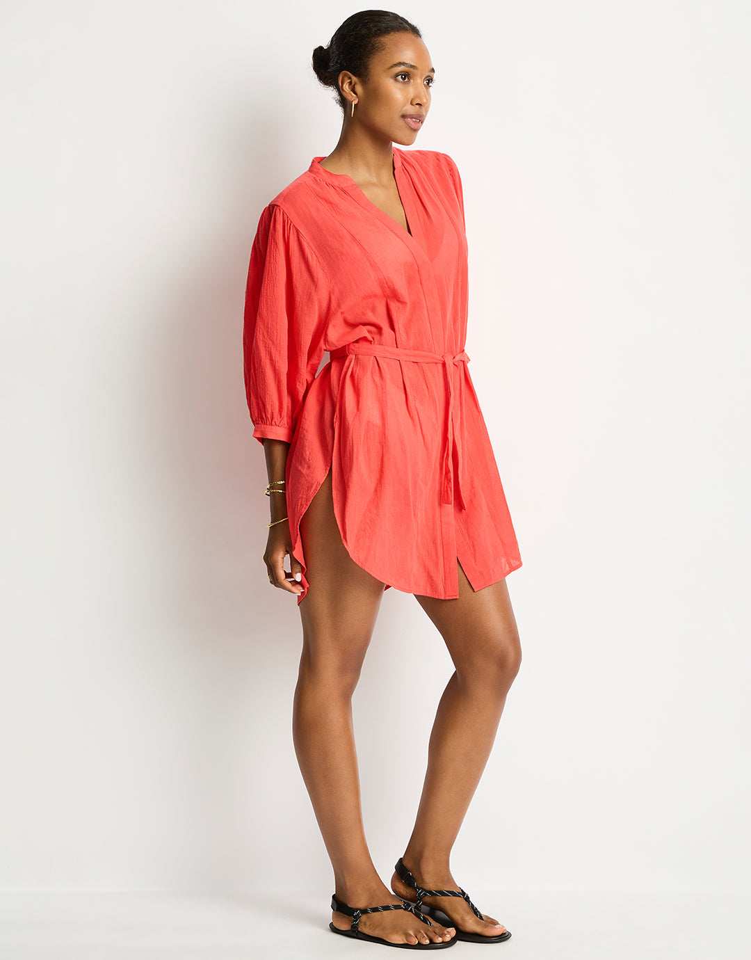 Salt Boho Shirt - Red - Simply Beach UK