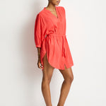 Salt Boho Shirt - Red - Simply Beach UK