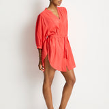 Salt Boho Shirt - Red - Simply Beach UK