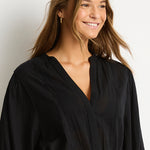 Salt Boho Shirt - Black - Simply Beach UK