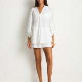 Sunset Boho Blouse - White