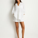 Sunset Boho Blouse - White