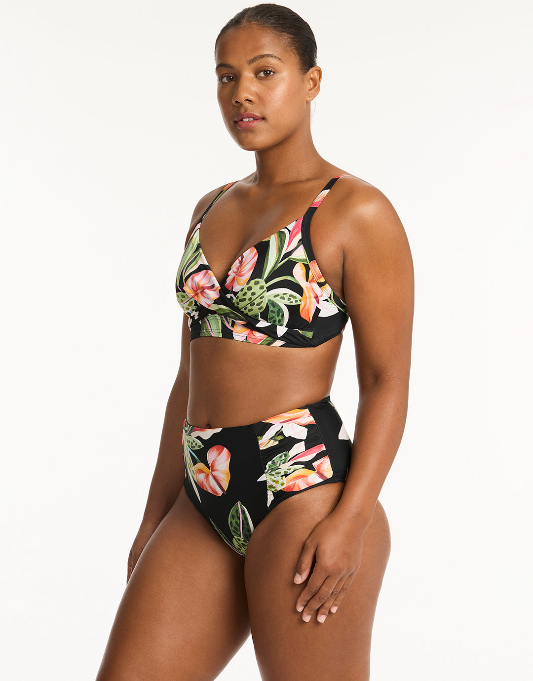Sundown Twist Front DD/E Bikini Top - Simply Beach UK