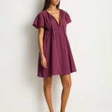 Sunset Short Daydress - Merlot