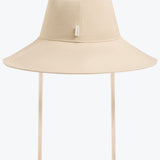 Tie Up Bucket Hat - Ecru