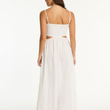 Sunset Bandeau Dress - White
