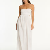 Sunset Bandeau Dress - White