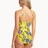 Carnivale Twist Front Multi Fit Swimsuit - Citrus - Simply Beach UK