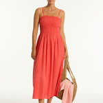 Heatwave Bandeau Dress - Flame - Simply Beach UK