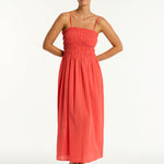 Heatwave Bandeau Dress - Flame - Simply Beach UK