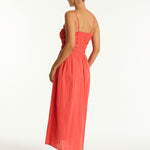 Heatwave Bandeau Dress - Flame - Simply Beach UK
