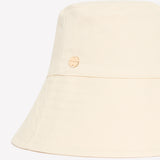 Tie Up Bucket Hat - Ecru