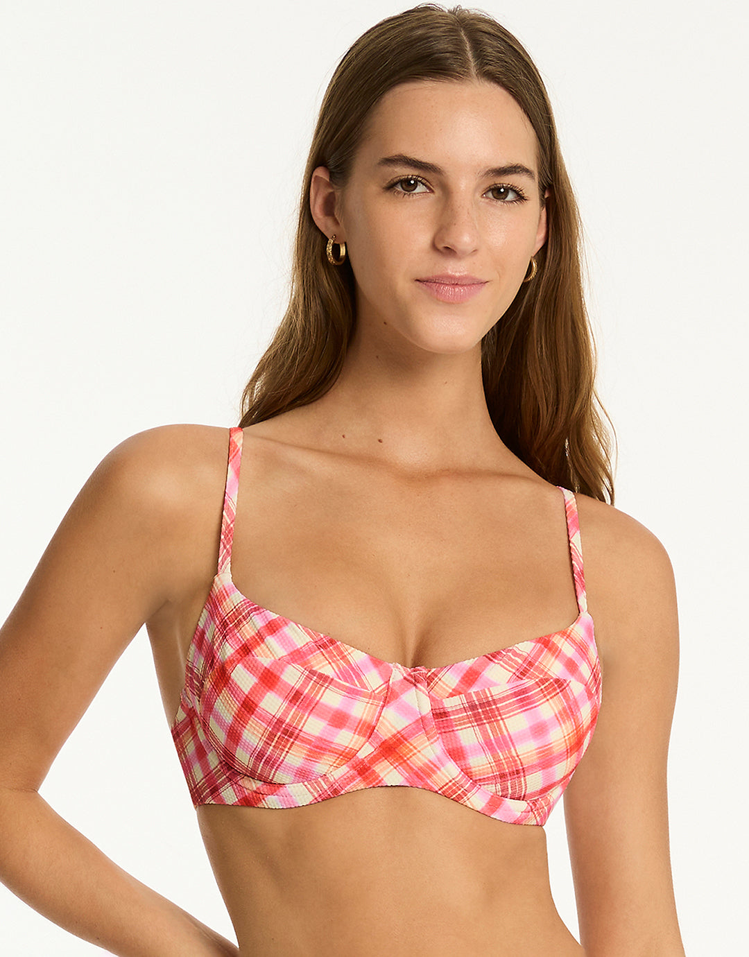 Somerset Balconette Bikini Top - Pink - Simply Beach UK