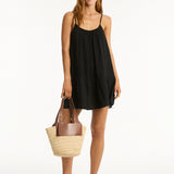 Sunset Short Sundress - Black - Simply Beach UK