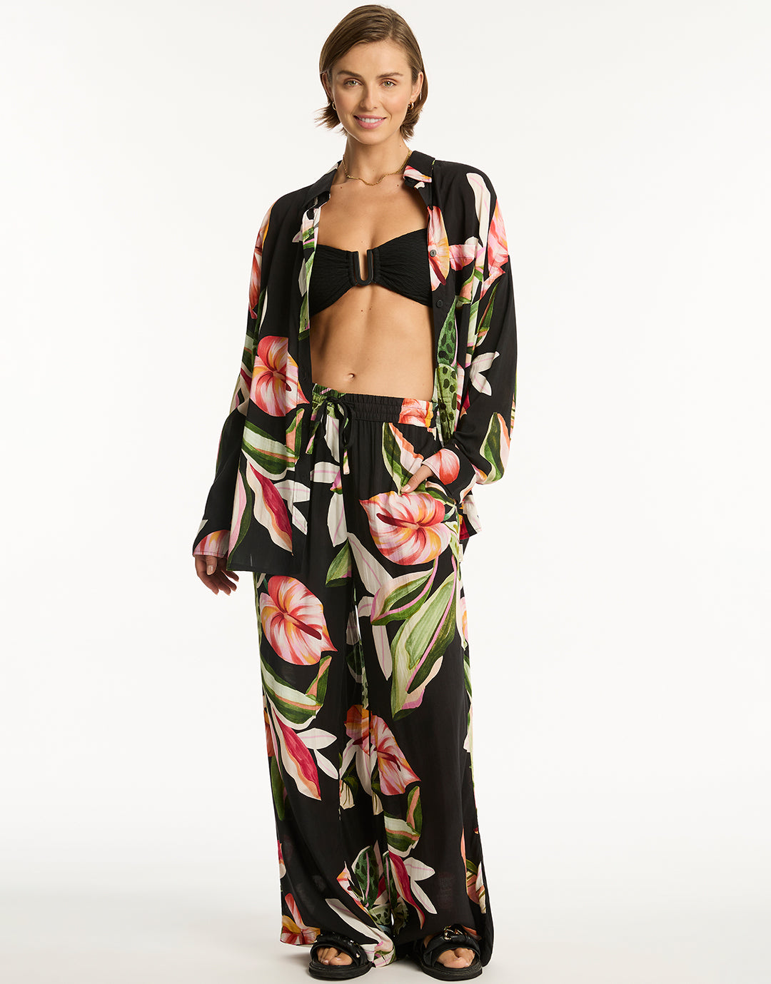 Sundown Palazzo Beach Pant - Simply Beach UK