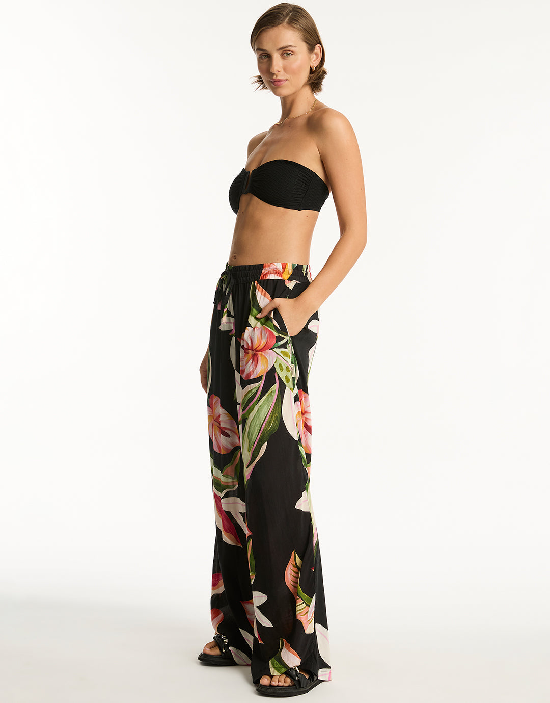 Sundown Palazzo Beach Pant - Simply Beach UK