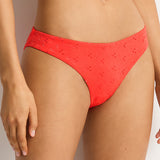 Celestia Sporty Mid Bikini Pant - Spice