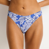 Palmera Sporty Mid Bikini Pant - Blue - Simply Beach UK