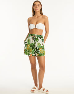 Lotus Boardwalk Short - White - Simply Beach UK