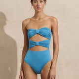 Capri Ruched Holiday One Piece Swimsuit - Simply Beach UK