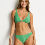 Spinnaker Regular Cheeky Bikini Pant - Moss - Simply Beach UK