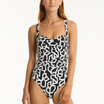 Deco Twist Front Multifit Swimsuit - Simply Beach UK