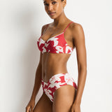 Veridian Balconette Bra Bikini Top - Ruby - Simply Beach UK