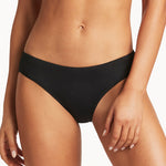 Essentials Regular Cheeky Bikini Pant - Black - Simply Beach UK