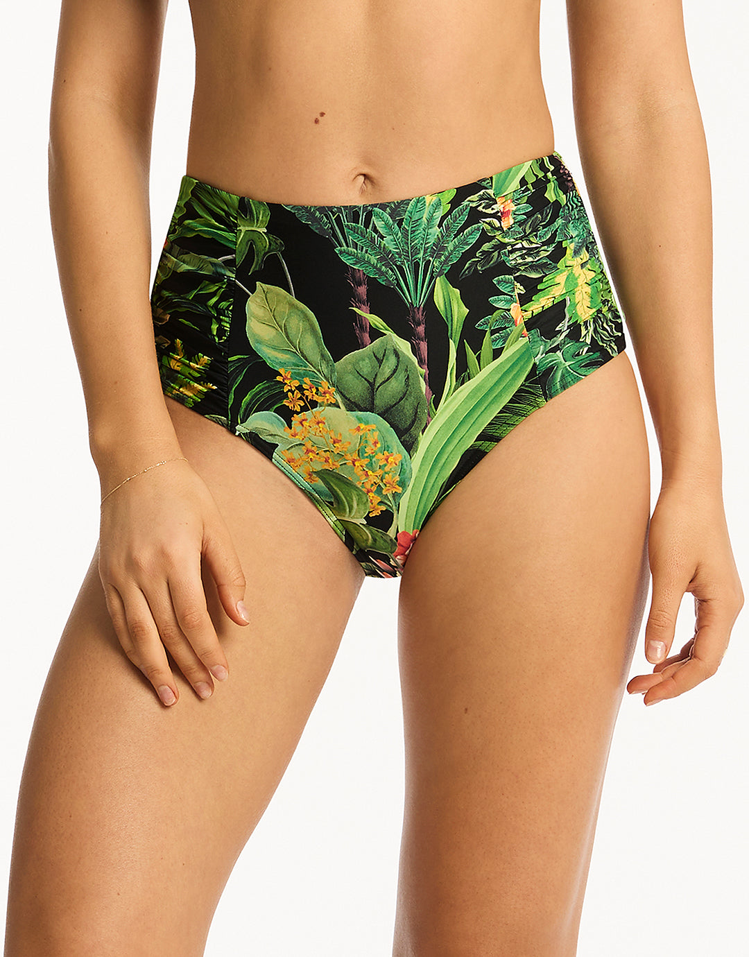 Oceanus Heidi High-Waisted Bikini Bottoms